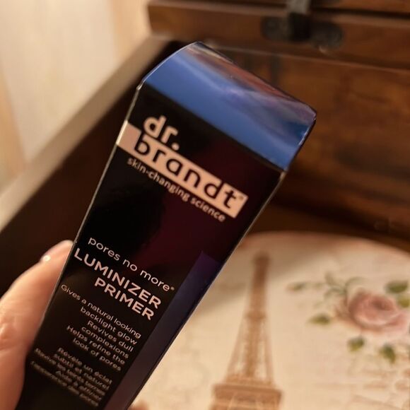 NEW IN BOX! Dr Brandt *Pores No More* Luminizer Primer - Picture 8 of 8